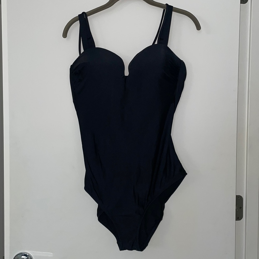 Athleta Aqualuxe One-Piece Swimsuit Sz L